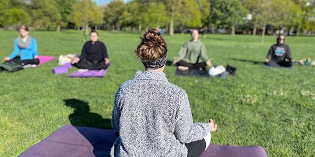 Bottoms Up! Yoga & Brew