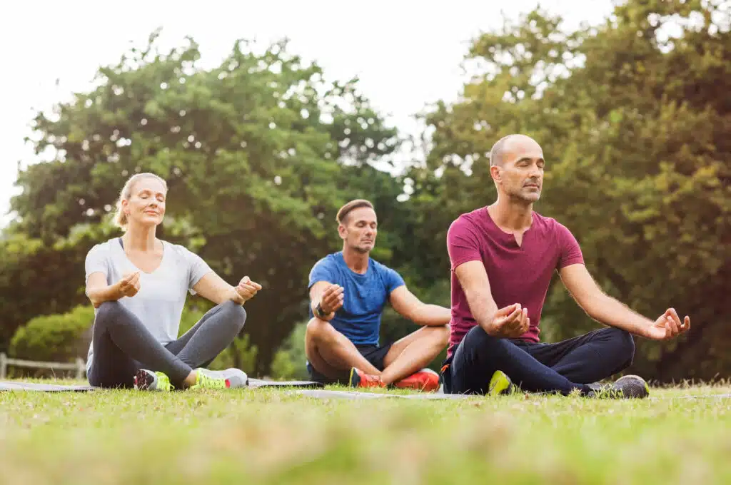 Yoga at the Garden
